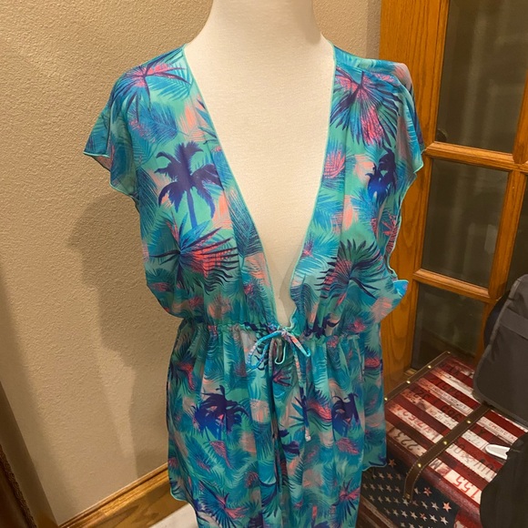 Swim suit cover up by Op size Large (11-13 ) - Picture 5 of 6